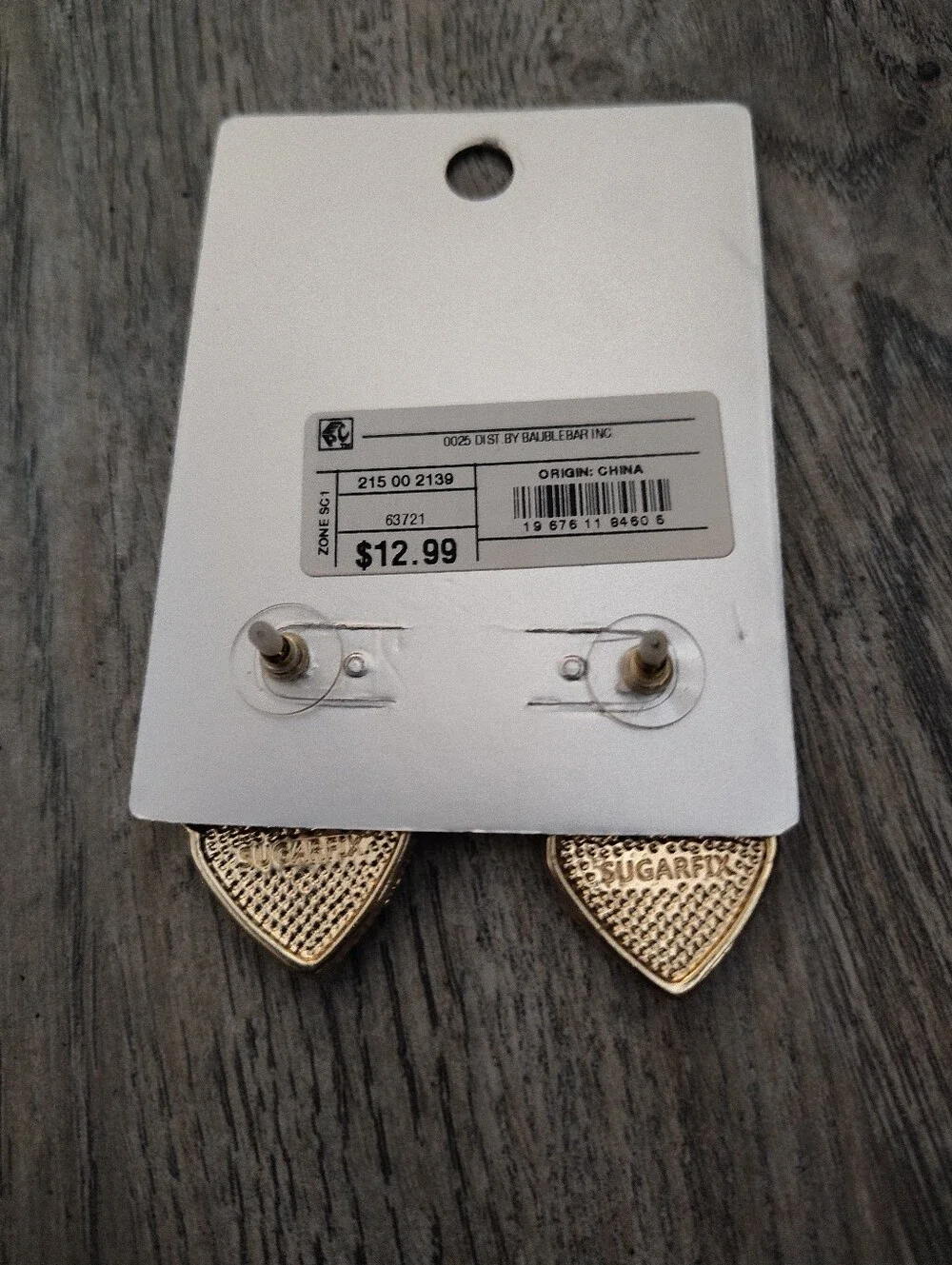 NWT SUGARFIX BY BAUBLEBAR North Soul Santa Claus Is Comin' To Town Earrings